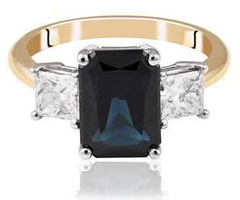 Coloured Gemstone Ring Inverell sapphire